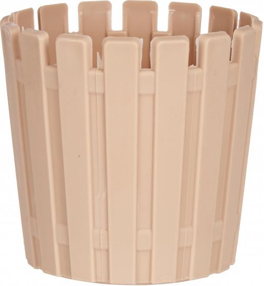 Mini pot de fleurs beige Ibergarden - Dimensions 5,5 x 6 cm_0