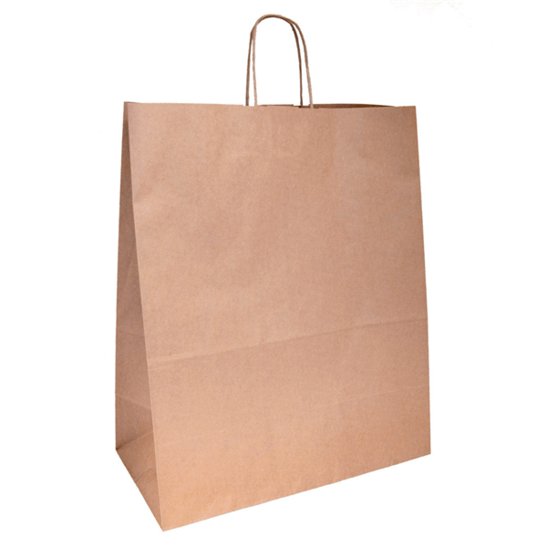 150 sacs kraft naturel à poignées torsadées 400x200x480 mm - SKFTPTMR-GP06_0
