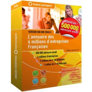 ANNUAIRE FRANCE PROSPECT 500 000 E-MAIL