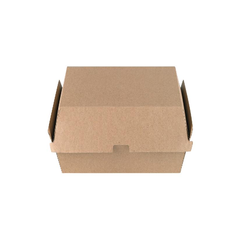 Betik Ecoline – 200 unités – Boîte repas carton kraft micro-cannelé – 20 x 11 x 8 cm, 1200 ml - marron en carton 1011277_0