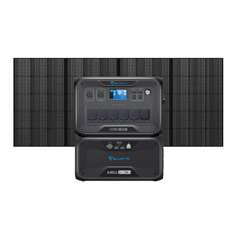 BLUETTI AC500 + B300S + PV350 Groupe électrogène solaire_0