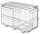 Caisses en bois - Caisserie des Caduels - À parois pleines conformes SEI et options de personnalisation_0