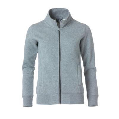 CLIQUE Sweatshirt zippée Femme Gris Chiné XL_0