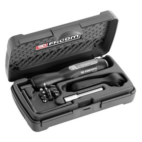 COFFRET TOURNEVIS DYNAMOMÉTRIQUE - 6 PANS, FENDU ET POZIDRIV - A.404JE FACOM