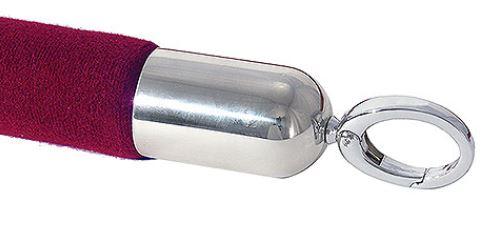 CORDE DE DÉMARCATION POUR POTEAUX DE BARRIÈRE ET SYSTÈMES DE GUIDAGE DE PERSONNES, ROUGE
