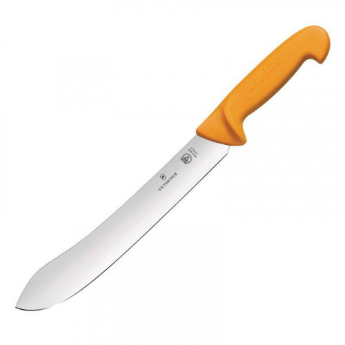 COUTEAU DE BOUCHER PROFESSIONNEL JAUNE SWIBO VICTORINOX - 30 CM