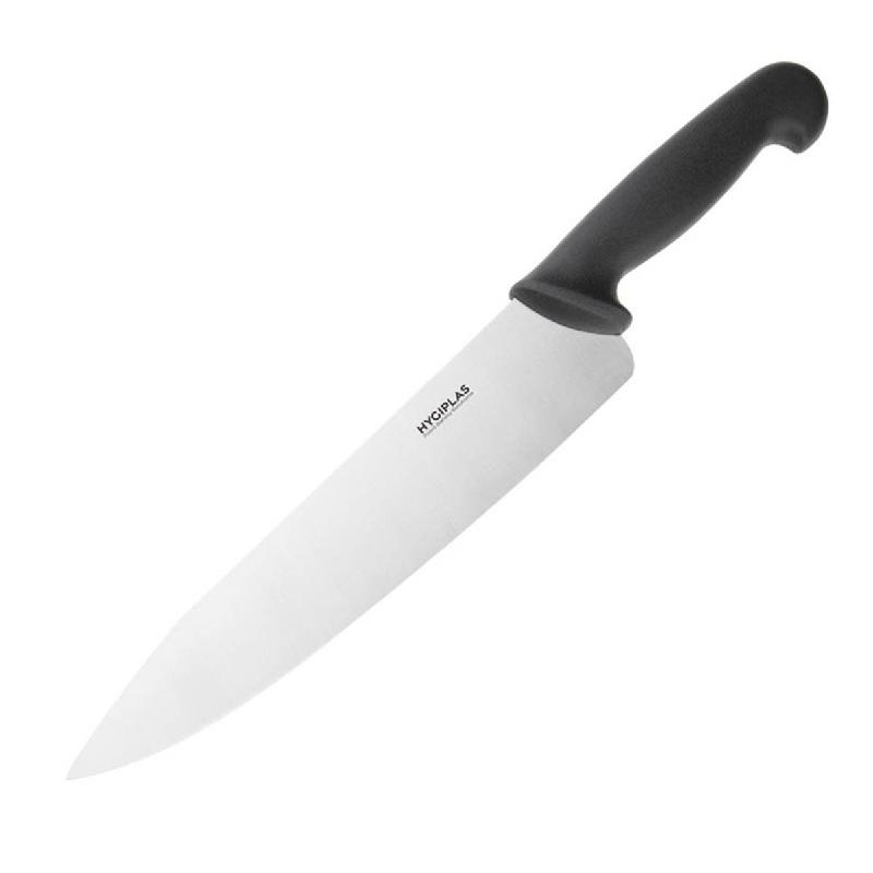 Couteau de cuisinier noir 255mm | Hygiplas - C264_0