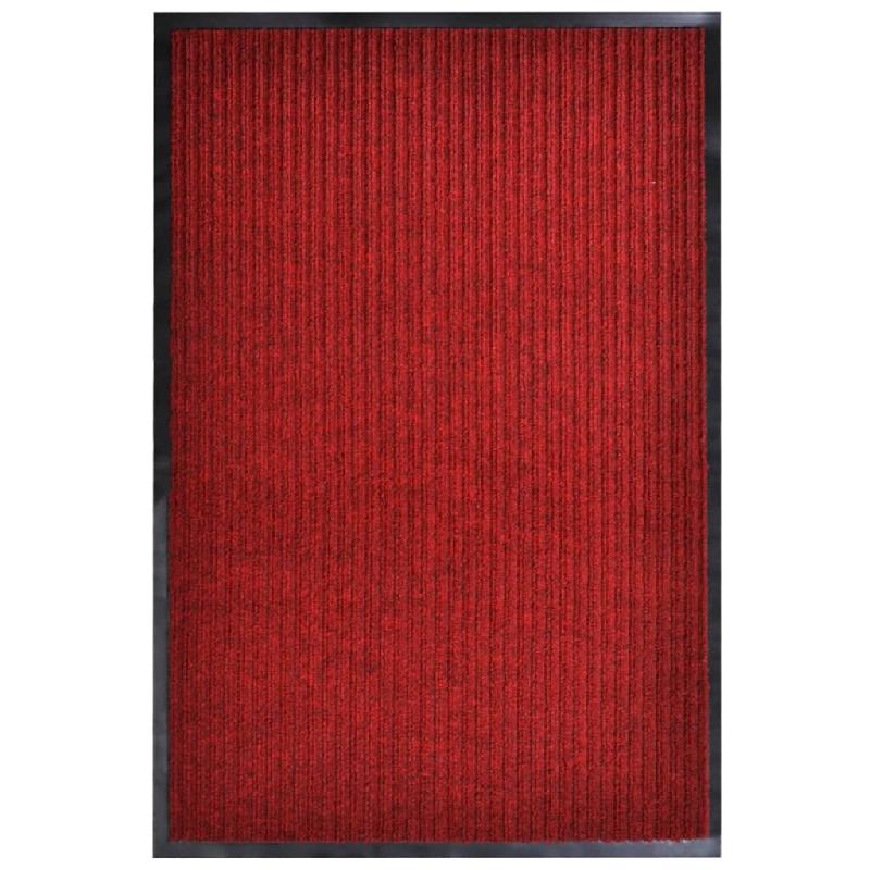 Décoshop26 - Paillasson Rouge 160x220 cm PVC DEC023151 - rouge 3001220369608_0