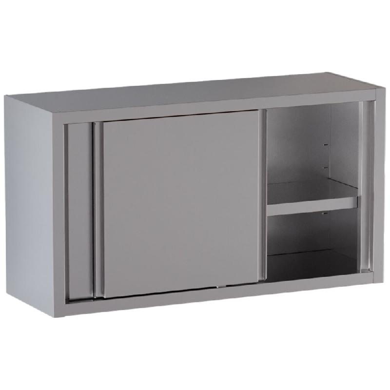 Diamond - Armoire murale, portes coulissantes - réf. PSC120-SM3 - gris AKS-PSC120-SM3_0