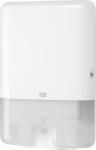 Distributeur d'essuie-mains Tork - pliage en Z et W - plastique blanc - référence 357353_0