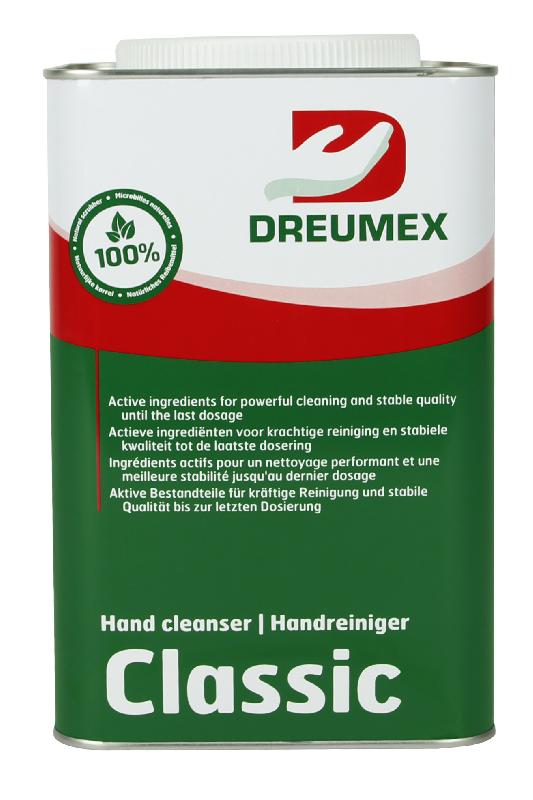 DREUMEX - Savon gel Classic à microbilles 4,5L - Réf. 10942001012 - Pour salissures industrielles moyennes_0