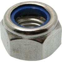 ECROUS HEXAGONAUX INDESSÉRABLES BAGUE NYLON INOX A2 DIN 985
