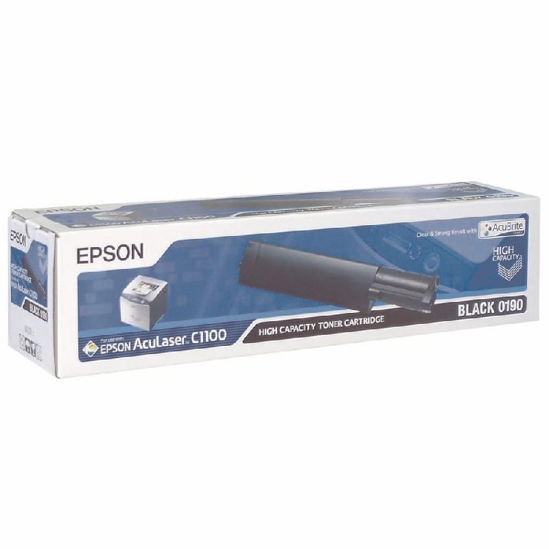 EPSON TONER ORIGINAL S050190 N (C13S050190) - COULEUR: NOIR