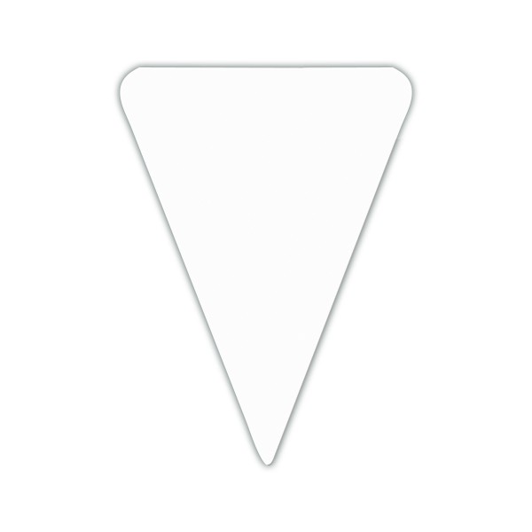 ETIQUETTES TRIANGLES TAILLE 1 DE 3,3X4,5CM