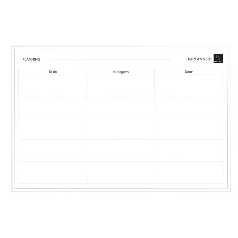 Exacompta Planning magnétique To Do, format 90x59cm + accessoires - 3130630571803_0