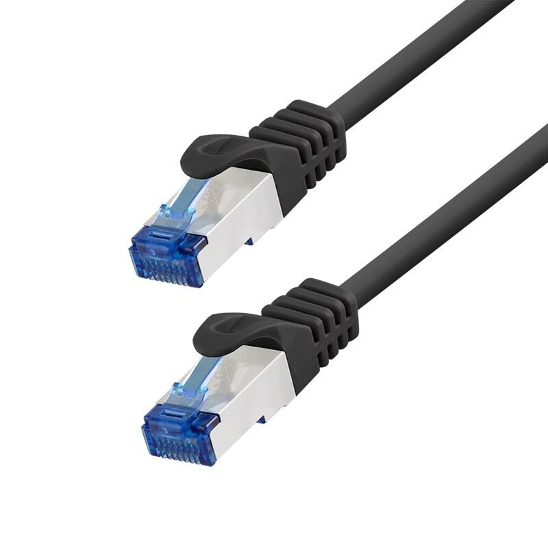 LogiLink Professional Câble patch Ultraflex, Cat.6A, S/FTP, 5,0 m, noir, 5 m - noir 4052792055955_0