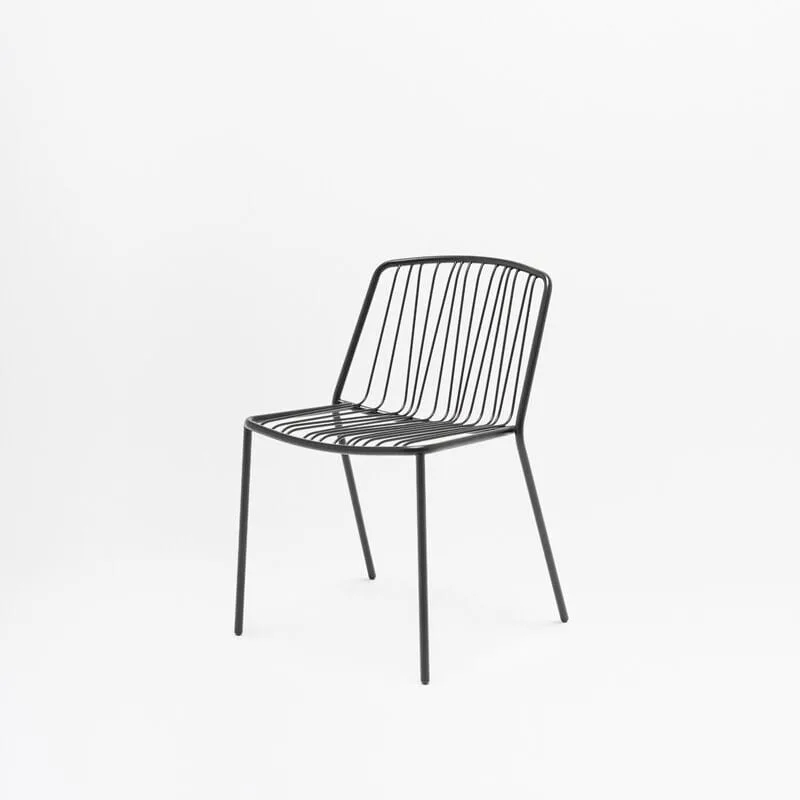 Lot de 2 chaises outdoor en métal BRIS_0
