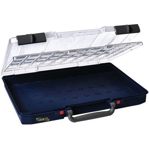 MALLETTE DOUBLE COUVERCLE SANS GODET 57X413X33CM - RAACO