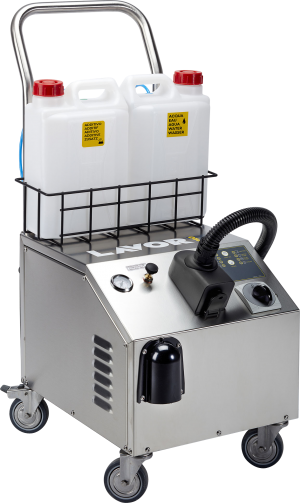 Nettoyeur à vapeur professionnel Lavorpro GV 8T Plus - inox, vapeur saturée 9 bar, 175°C_0