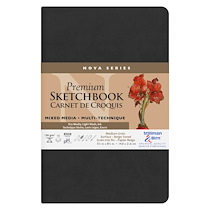 NOVA SERIES CARNET SOUPLE 46F 21,6X14CM 150G - BEIGE - LOT DE 2