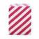 Oss122 - 12 sachets pour surprises et friandises rayés rouge et blanc - Dimensions 13x18 cm_0