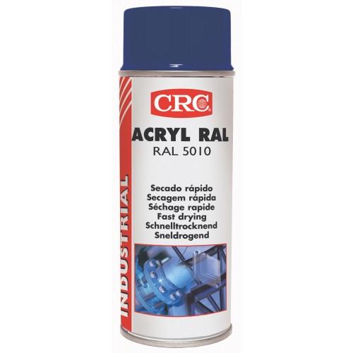 PEINTURE ACRYLIQUE DE FINITION BLEU GENTIANE - AÉROSOL 400 ML CRC