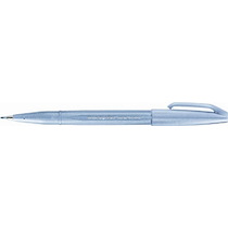 ARTS STYLO FEUTRE BRUSH SIGN PEN SES 15, GRIS BLEUTÉ - LOT DE 8