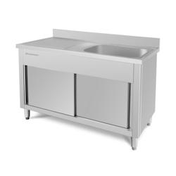 Plonge Inox Professionnelle 120 x 70 cm / Meuble sous évier 120 cm - Equipementpro - Sc-127R_0