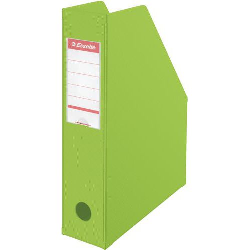 PORTE-REVUES ESSELTE VIVIDA PVC A4/70 MM VIVIDA VERT