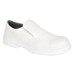 Portwest - Chaussures de sécurité basses type mocassin S2 - Industrie agroalimentaire Blanc Taille 37 - 37 blanc matière synthétique 5036108164011_0