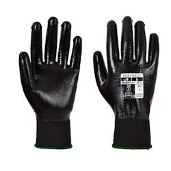Portwest - Gants de protection contre les liquides en nitrile ALL FLEX GRIP Noir Taille 7 - noir 5036146009305_0