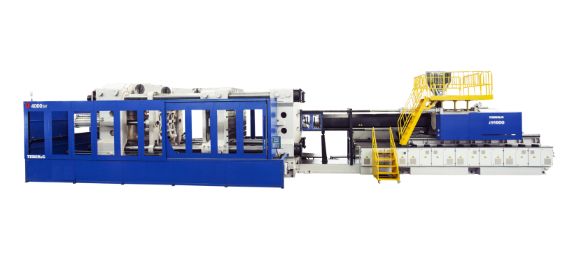 Presse à injection Tederic DT-4000 T 91600 - Meca Plastic Distribution - Force de fermeture 4000 - Course d'ouverture 2255 - Dimensions plateaux 3200x3340_0