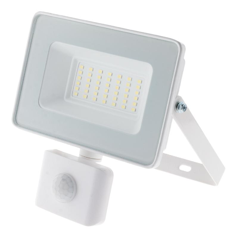Projecteur LED de chantier - Technologie Sensor - 30W 3000Lm IP65 4000K à 6500K - Noir - A+ - Zenitech_0