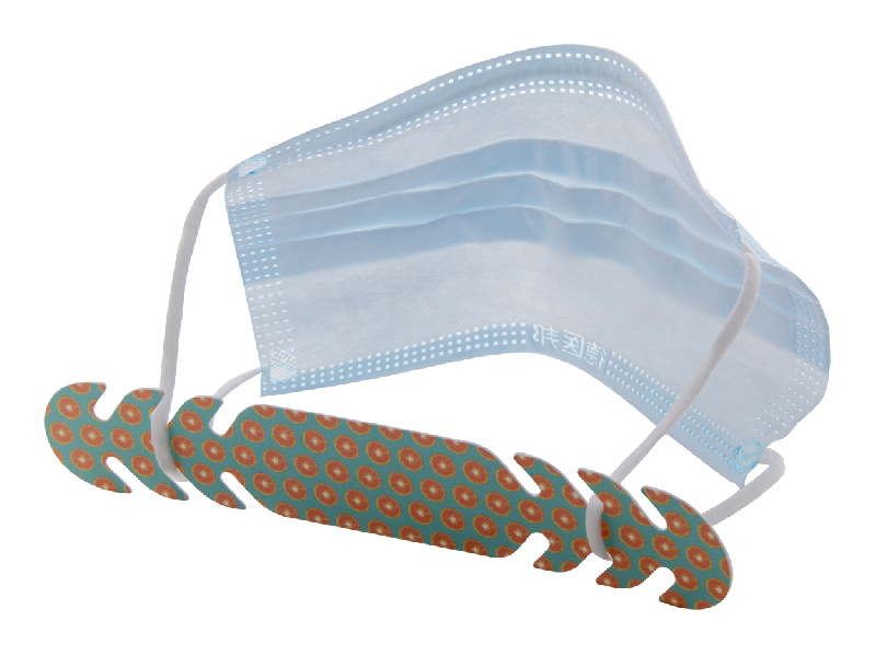 Prolongateur de masque facial - Extension sur mesure en plastique PP - Taille universelle avec impression UV-LED_0