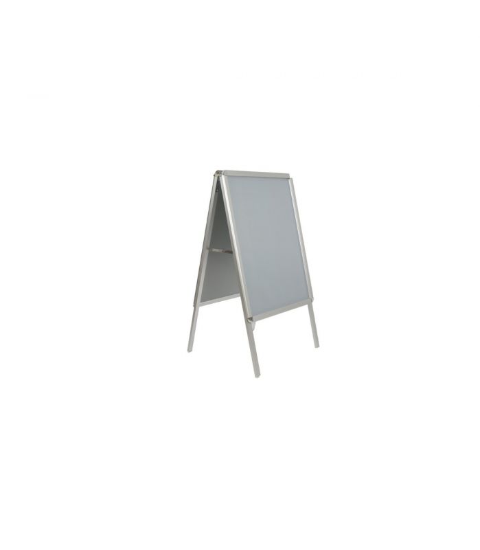 Stop trottoirs - aluminium extérieur double face interface plv de dimensions 120 cm x 65 cm_0