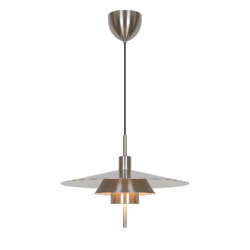 Suspension Latika  Métal Chrom brossé ,  H. 32,5 - IP20 - E27 /  DFTP Intérieur - métal 5704924026812_0