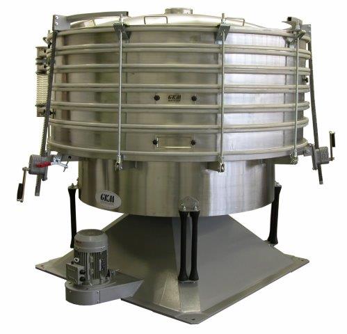 Tamiseur à nutation GKM - Tamisage multi-étages pour produits fins, légers et difficiles_0