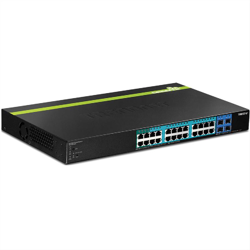 TRENDnet TPE-2840WS Switch PoE+ web smart Gigabit à 28 ports_0