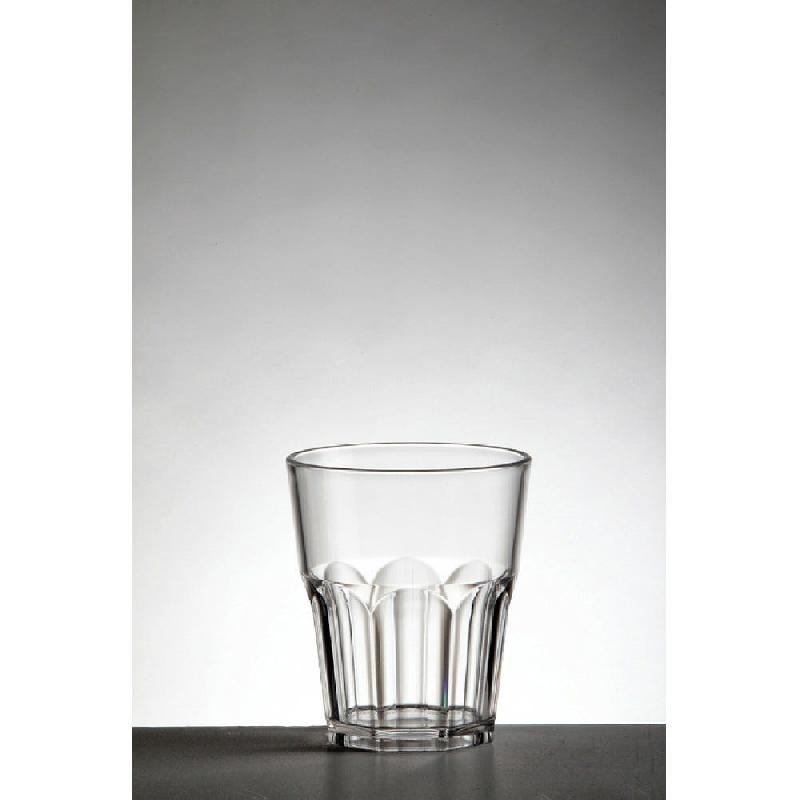 Verre Granity réutilisable acrylique transparent 27cl - par 72_0