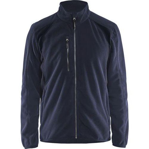 VESTE MICROPOLAIRE MARINE FONCÉ/NOIR TAILLE XS - BLAKLADER