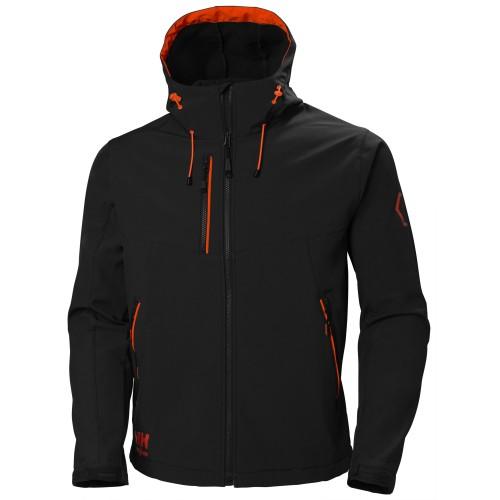 VESTE SOFTSHELL – CHELSEA EVOLUTION – NOIR/ORANGE - TAILLE XXL HELLY HANSEN