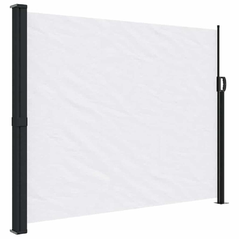 VidaXL Auvent latéral rétractable blanc 160x500 cm Modèle Orion Concept - 4004436_0