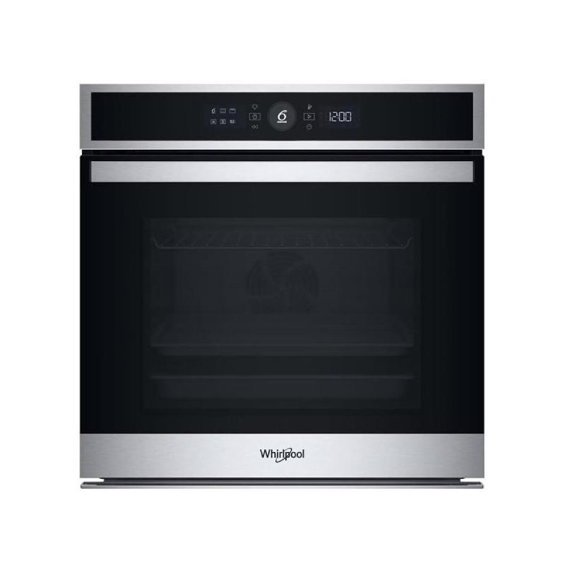 WHIRLPOOL Four Intégrable 73l 60cm Pyrolyse WOI4IS8PM0XAF - argenté 8003437837050_0
