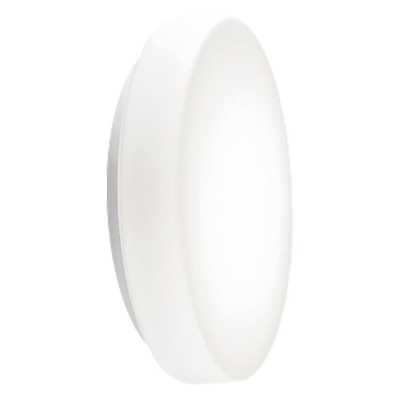 Zafferano Tambour Bayonet Mural/Plafond.Ø.500X120Mm. Triac 28.0W Led 3000K -Ip20-Blanc, Vtr Blanc. - blanc LD991200_0
