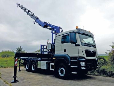 Grue auxiliaire Atlas 332.3 E à LM+ - modèle performant et robuste_0