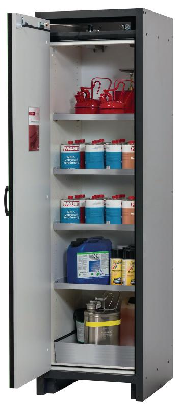 ARMOIRE SÉCURITÉ Q-CLASSIC-30 Q30.195.056 GRIS/VERT - MANUTAN COLLECTIVITÉS