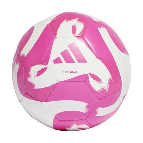 BALLON FOOT - ADIDAS - TIRO CLUB ROSE/NOIR