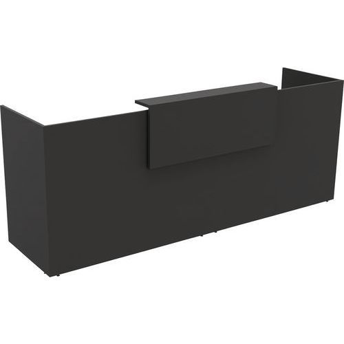 BANQUE D'ACCUEIL FILIA + 28 M NOIR - BURONOMIC