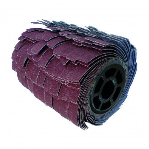 BROSSE À LANIÈRES ABRASIVES GRAIN 80 - POUR RÉNOVATEUR ENERGYBRUSH-18VBL PEUGEOT