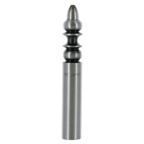 CACHE-PAUMELLES RUSTIQUES ACIER FINITION VIEIL ARGENT 13 MM - X50 BOUVET